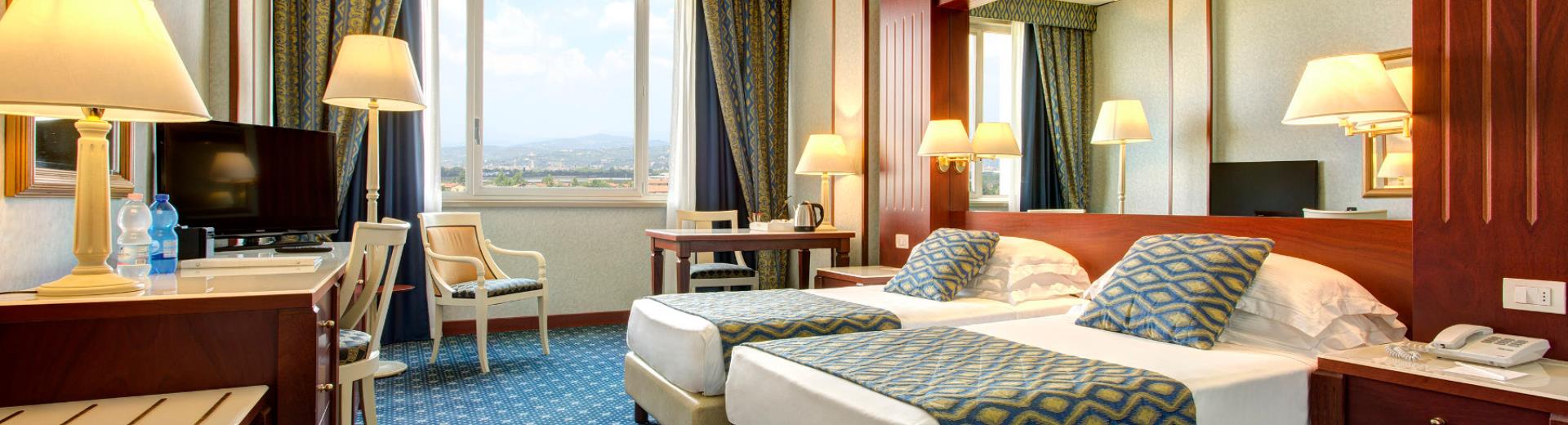 All our classic rooms are bright and wide